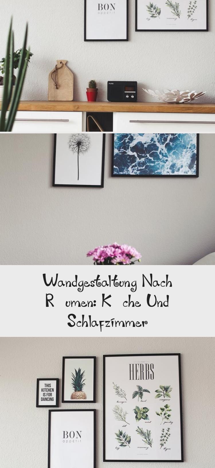 Wandgestaltung Nach Räumen: Küche Und Schlafzimmer #deseniobilderwand