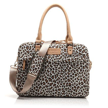 Leopard Print 15.6-Inch Laptop Computer and Tablet Shoulder Bag Carrying Case Leopard Print 15.6-Inch Laptop Computer and Tablet Shoulder Bag Carrying Case
