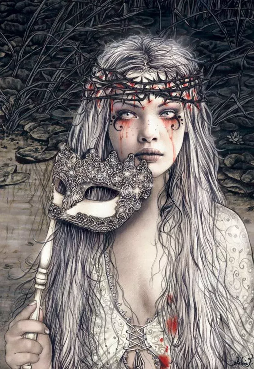 Magnificent Female Vampire Fantasy Dark Beauty Magnificent Female Vampire Fantasy Dark Beauty