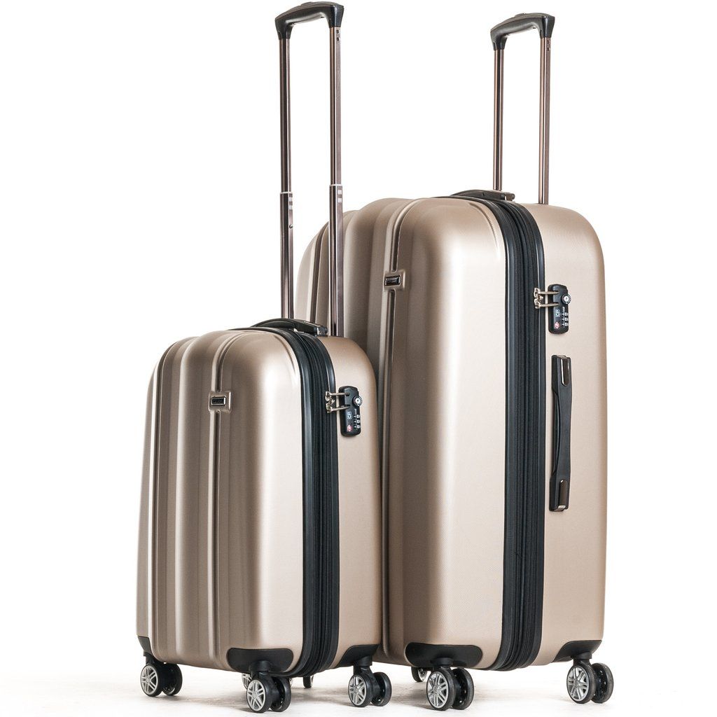 Champagne Luggage, Luggage sets, Travel suitcase bags