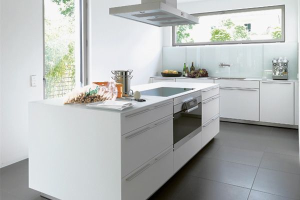 High Windows in Kitchen
