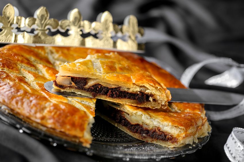 La galette des rois poire chocolat