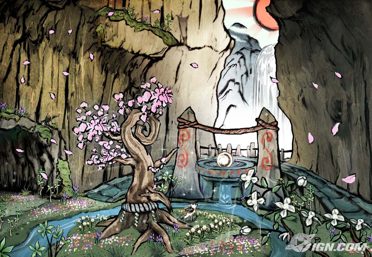 Okami Table O With Images Art Okami Japanese Art Styles