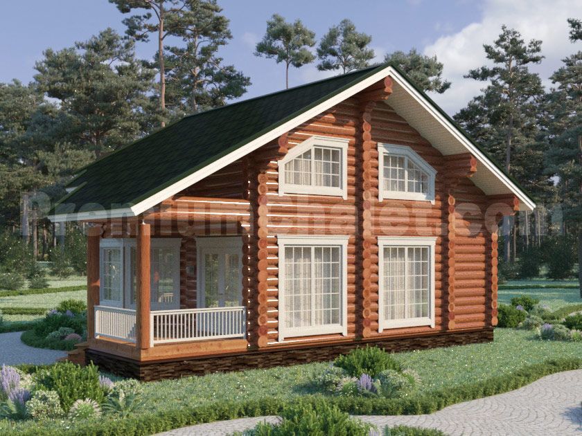 Проект дома из бревна Строгино с котельной | габариты 11,8×7,8 | площадь 134,2 м² Shed, Outdoor Structures, House Styles, Projects, Cabins, Home Decor, Facades, House Decorations, Tiny House Cabin