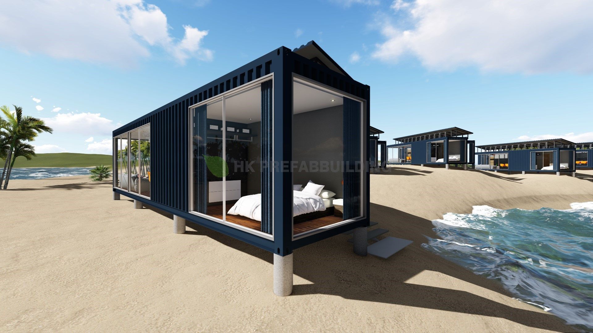 Deluxe Ocean View Modular Prefabricated 40Feet Shipping Container House Deluxe Ocean View Modular Prefabricated 40Feet Shipping Container House