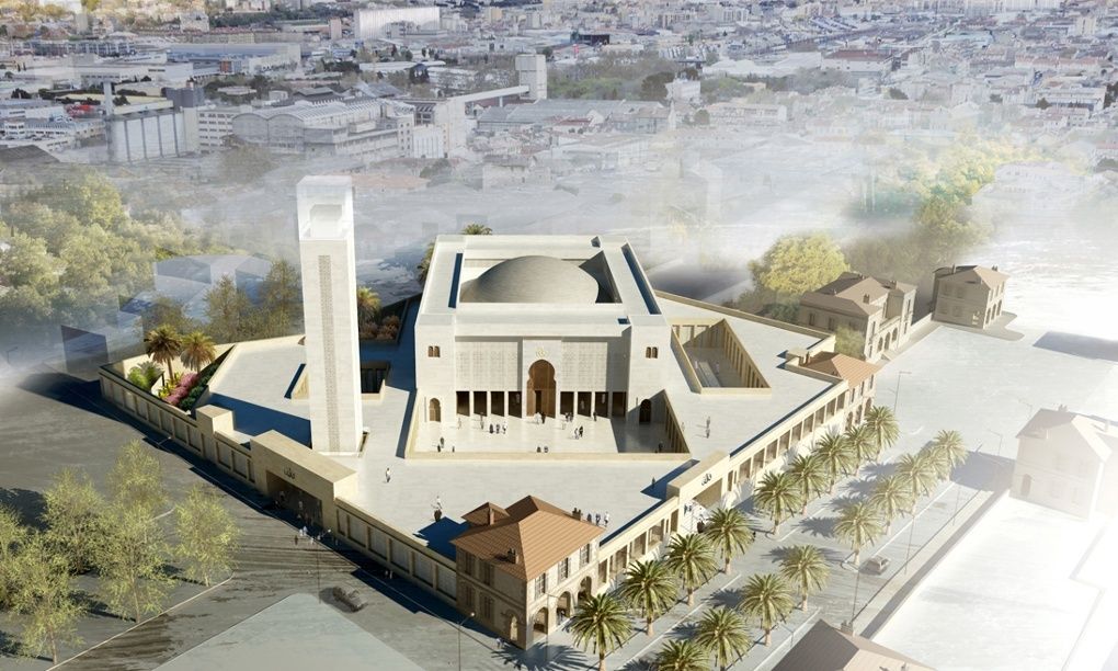 Marseille's Muslims need their Grand Mosque – why is it still a car park? | Mosque architecture, Mosque design, Grand mosque