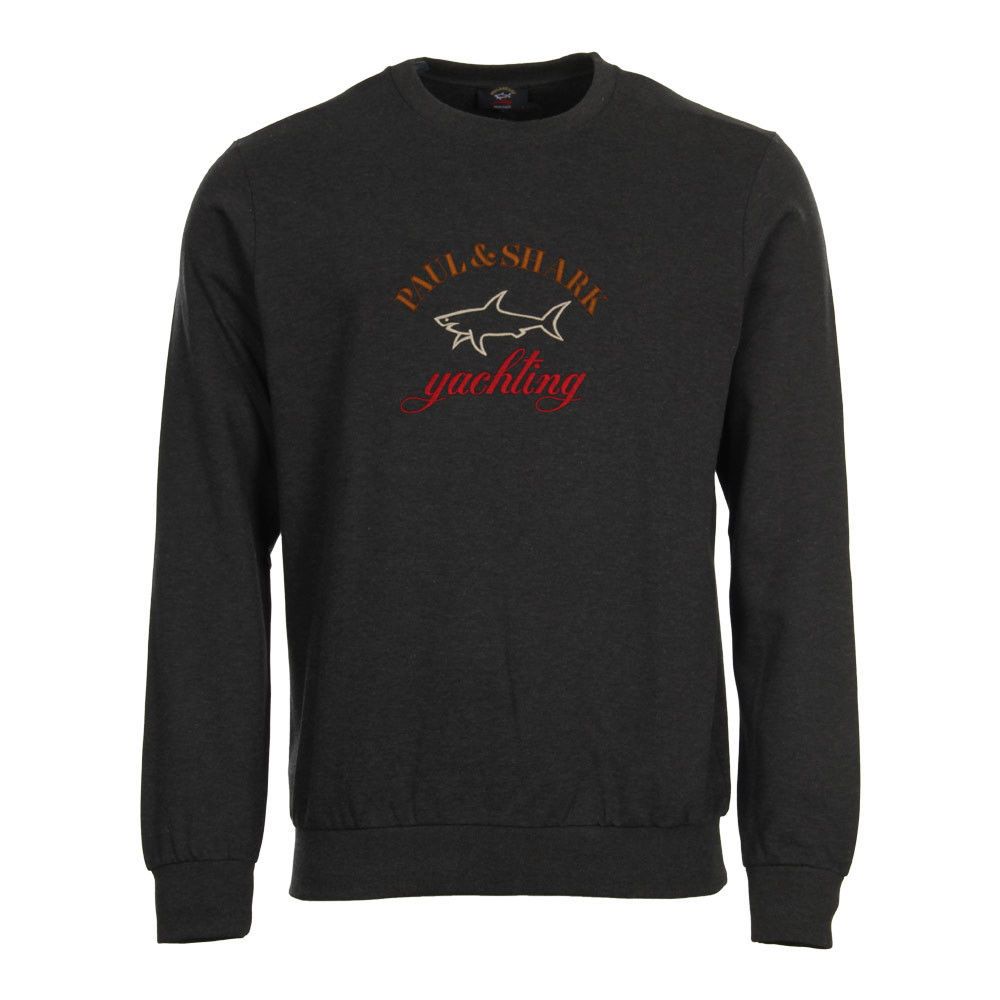NEW PAUL/&SHARK MENS GRAY SWEATSHIRT