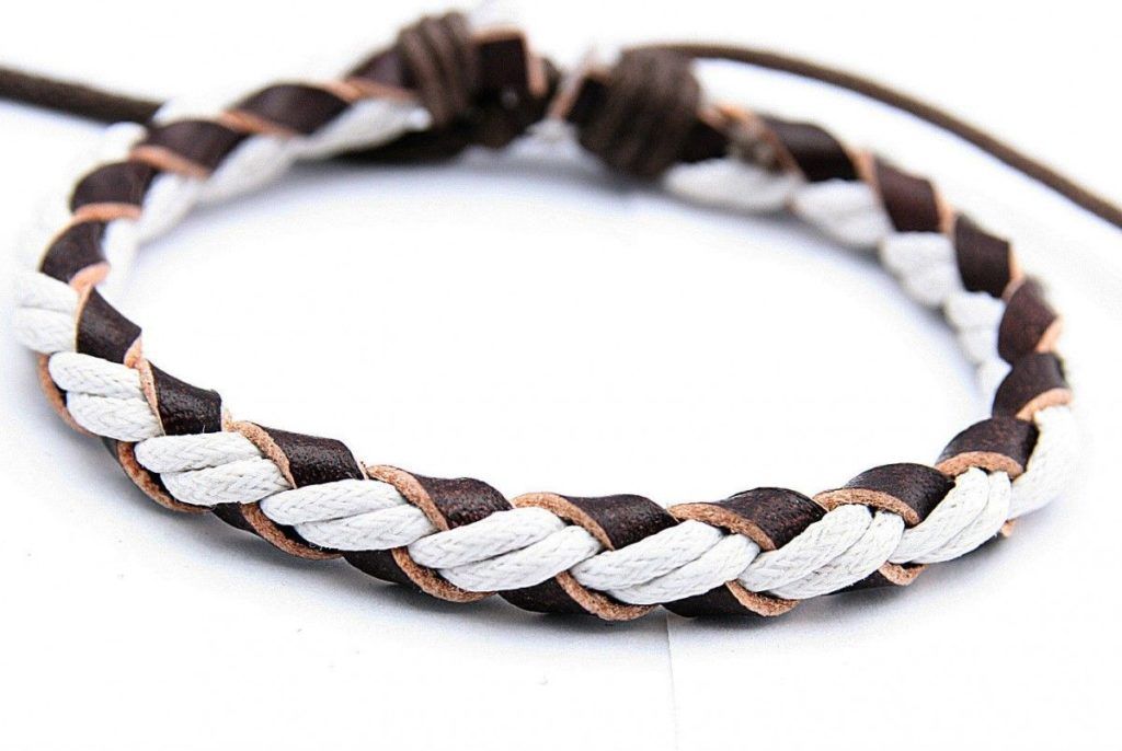DIY Men Cuff Surfer Tribal Hemp braided Wrap Wrist Faux Leather Bracelet PipTDCA DIY Men Cuff Surfer Tribal Hemp braided Wrap Wrist Faux Leather Bracelet PipTDCA