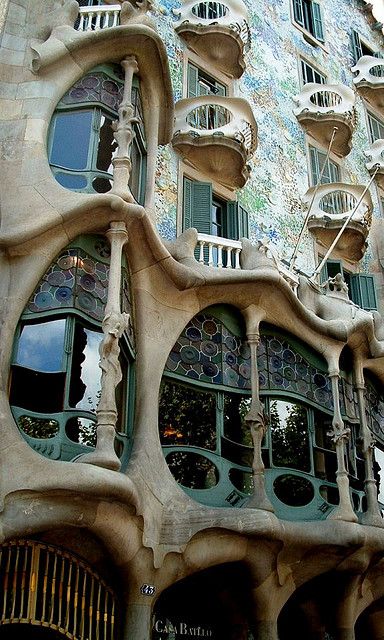 Casa Batlló Gaudi Architecture Wonderful Places