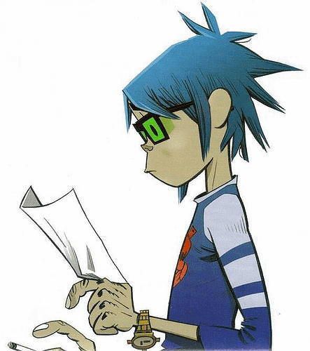 Letra Traducida De Bruno Mars Locked Out Of Heaven Gorillaz Art Gorillaz Jamie Hewlett