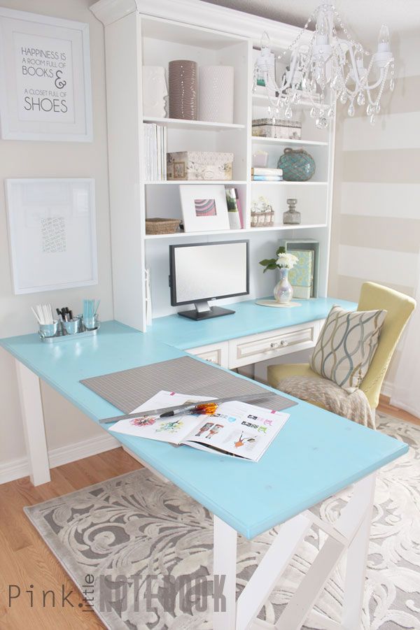 Behind the Scenes: A Desk Makeover - Pink Little Notebook