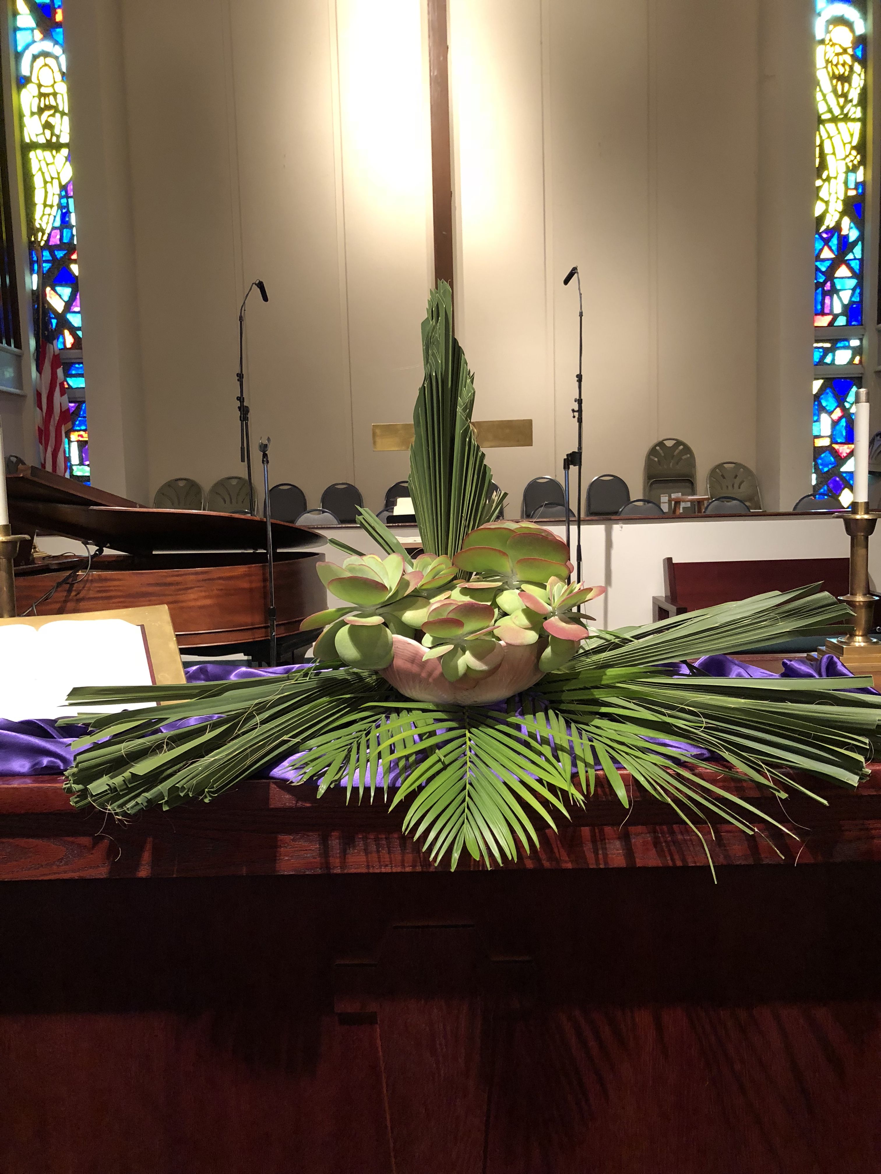 Altarscape For Palm Sunday At Fumc Of Pahokee Fl Arrangement By Altarscape For Palm Sunday At Fumc Of Pahokee Fl Arrangement By Sandra Jarriel