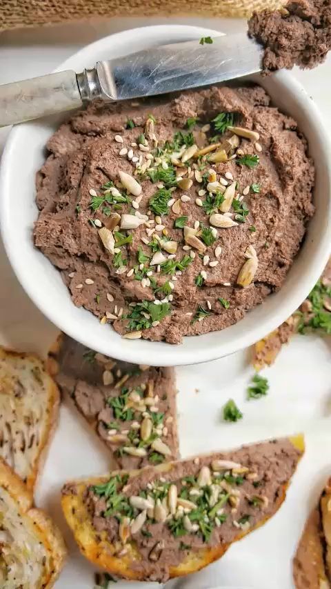 This Easy Chicken Pate Recipe For Spreading Dipping And Freezing Is chicken-liver-canap-s-traditional-appetizer-from-france