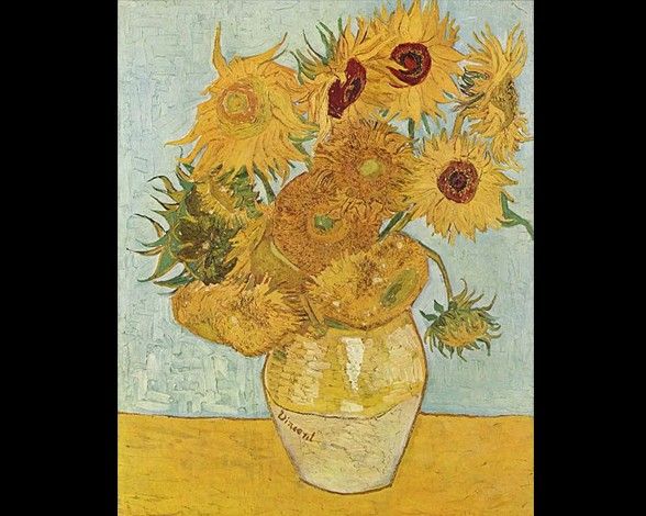 Los Cuadros Más Famosos De Vincent Van Gogh Girasoles De Van Gogh Pinturas De Van Gogh Cuadros De Van Gogh