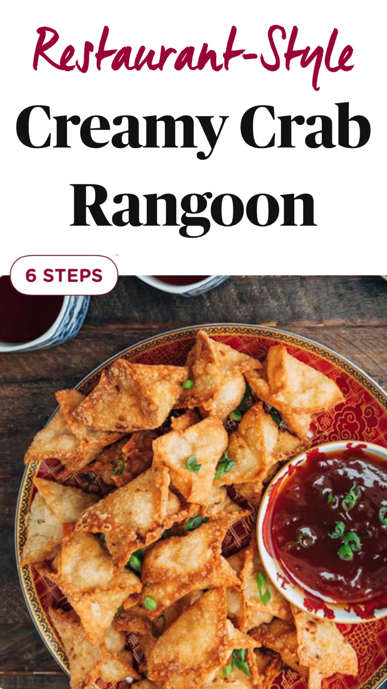 Creamy Crab
Rangoon Creamy Crab
Rangoon