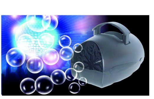 Lightahead/® Portable Hubble Bubble Blowing Machine with Battery or adapter for Indoors /& Outdoors parties /& disco