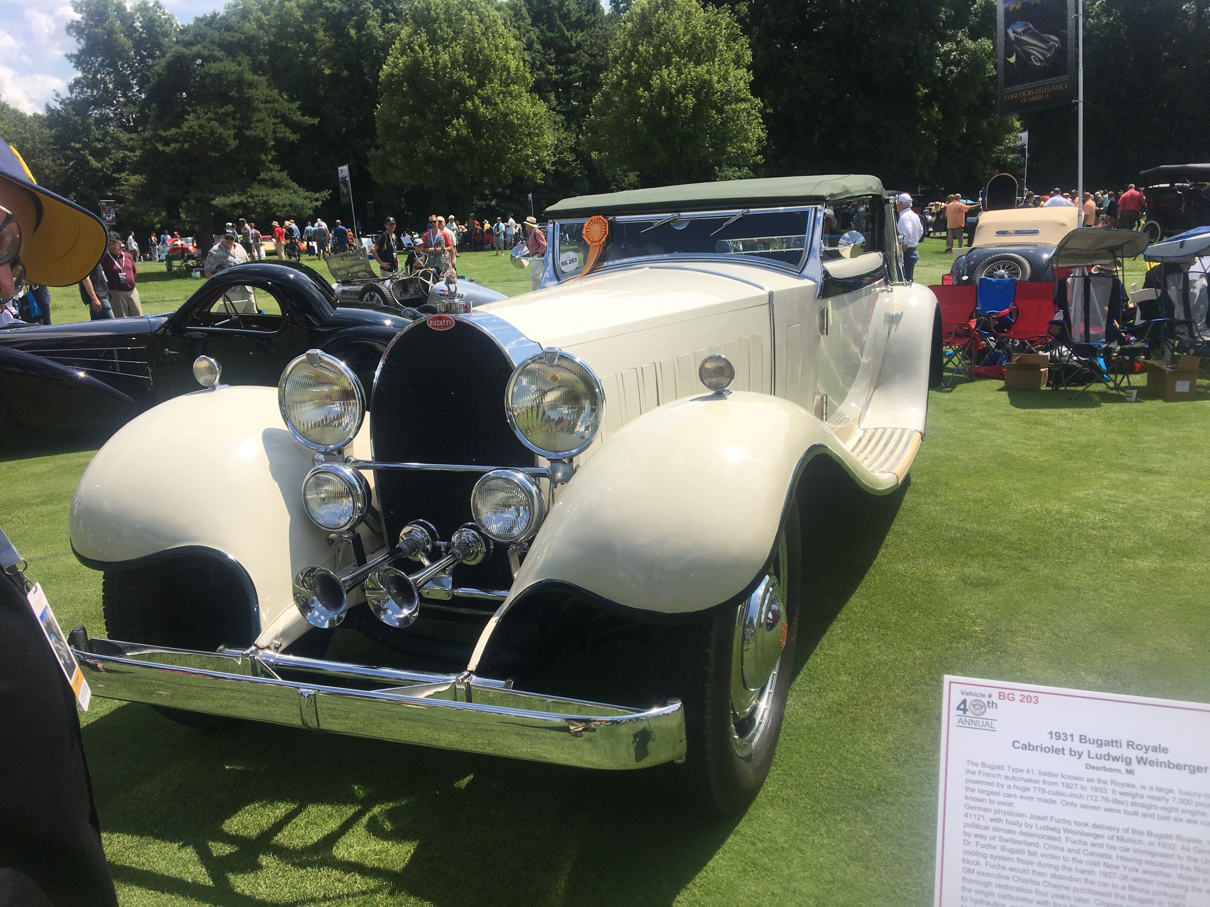 Bugatti Royale 1931 1931 Bugatti Royale Cabriolet by Ludwig Weinberger | Bugatti cars