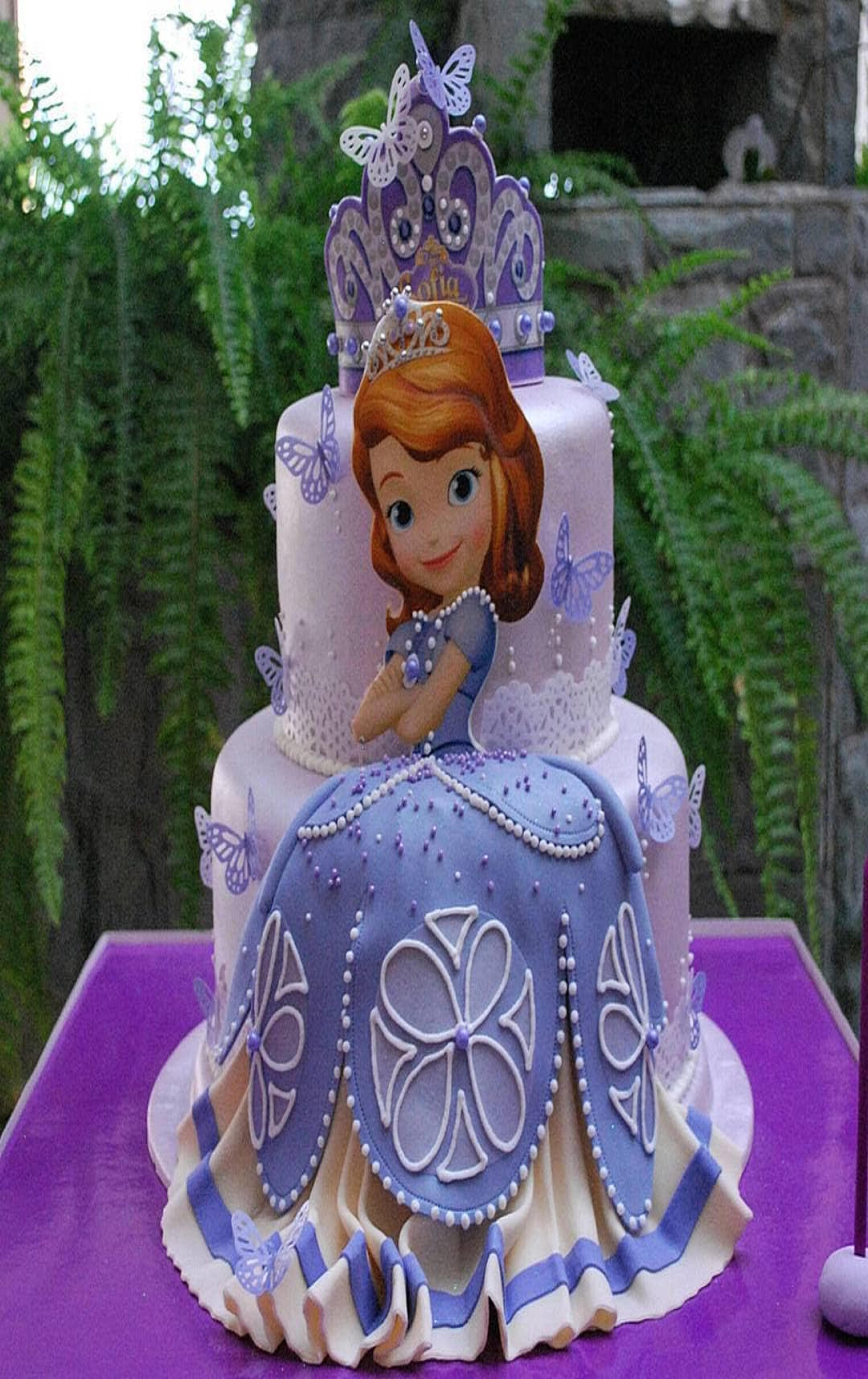 Sofia Cake Pin by ivanka kostova on храна | Princess sofia cake, Sofia cake, Girl