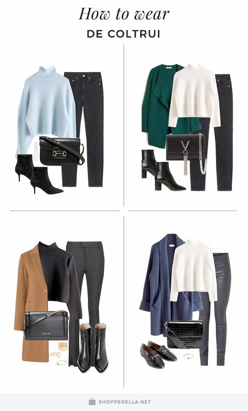 Vier manieren om een coltrui te combineren in je outfit How to wear: de coltrui