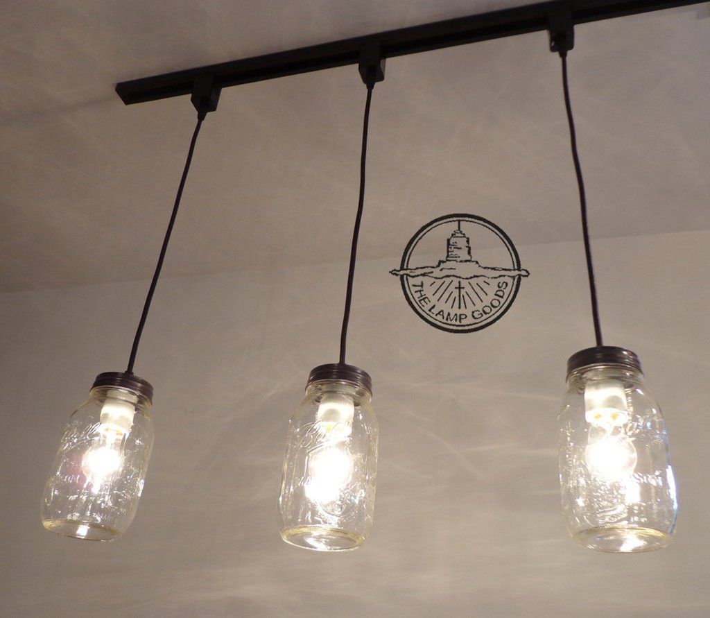 Mason Jar Track Lighting Pendant Single New Quart Pendants Mason Jar Track Lighting Pendant Single New Quart