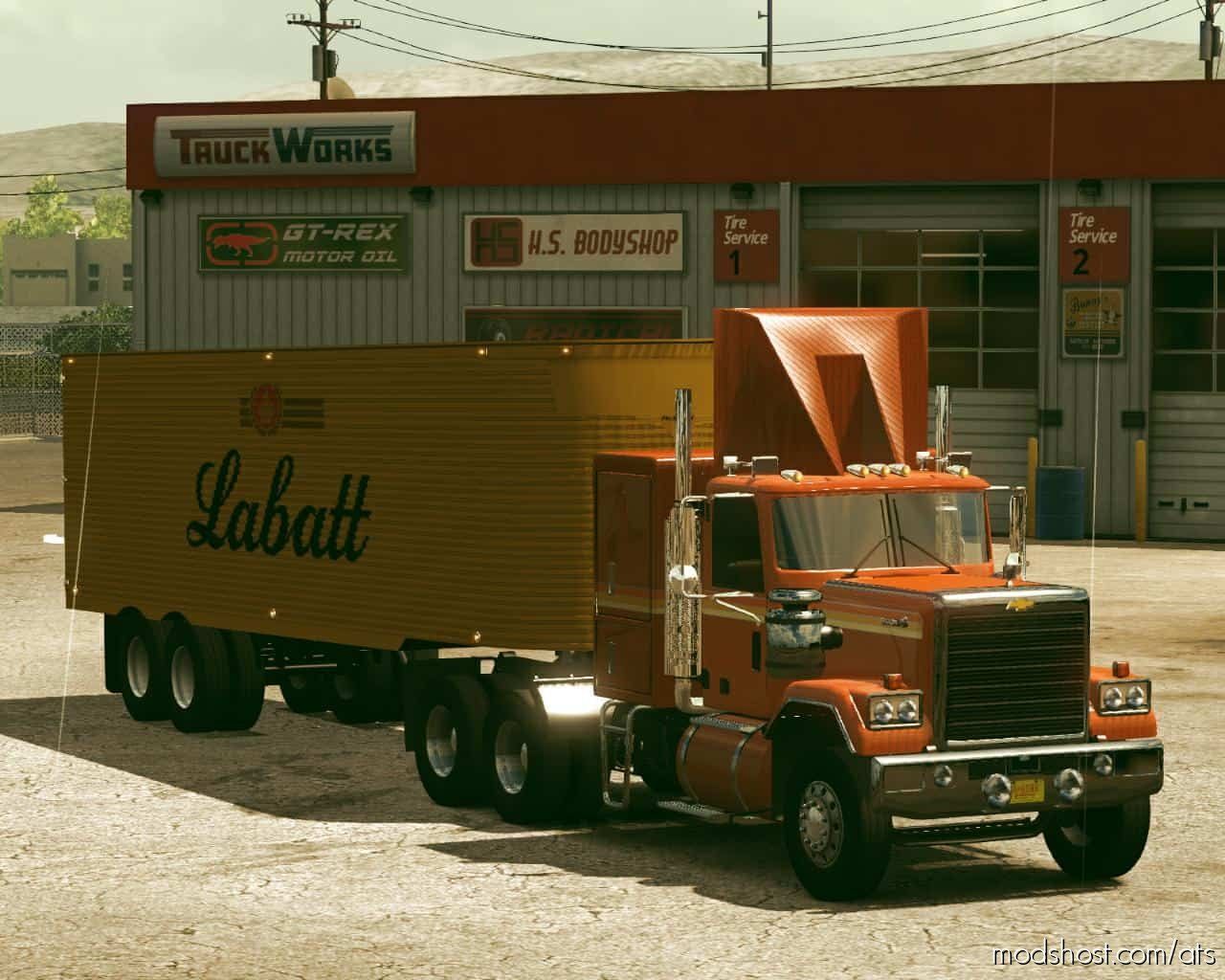 Download Fruehauf Dryvan 1951 V2.0 Trailer mod for