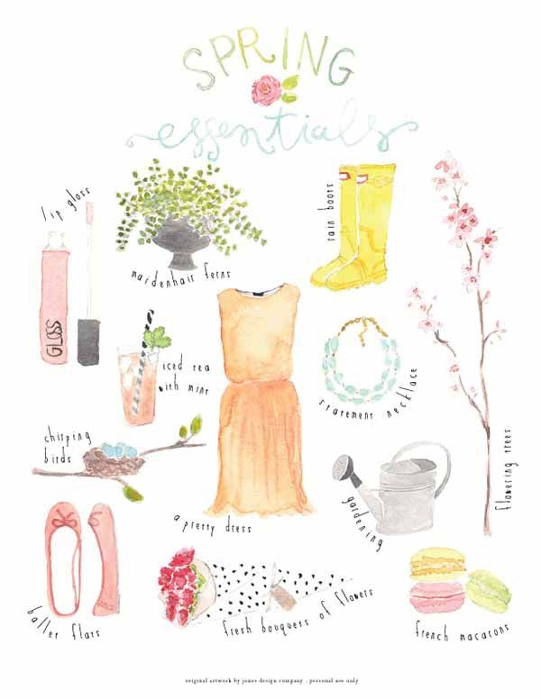 20 fabulous free spring printables pinterest watercolor