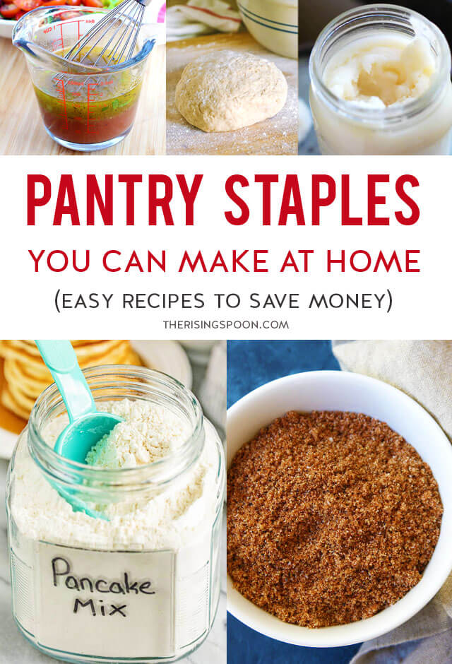 Homemade Dry Mixes, Homemade Pantry, Homemade Seasonings, Homemade Recipes, Easy Recipes, Homemade Products, Recipes Dinner, Pantry Staples, Food Staples