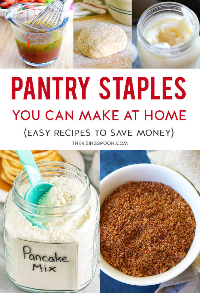 Kitchen Pantry Staples You Can Make at Home