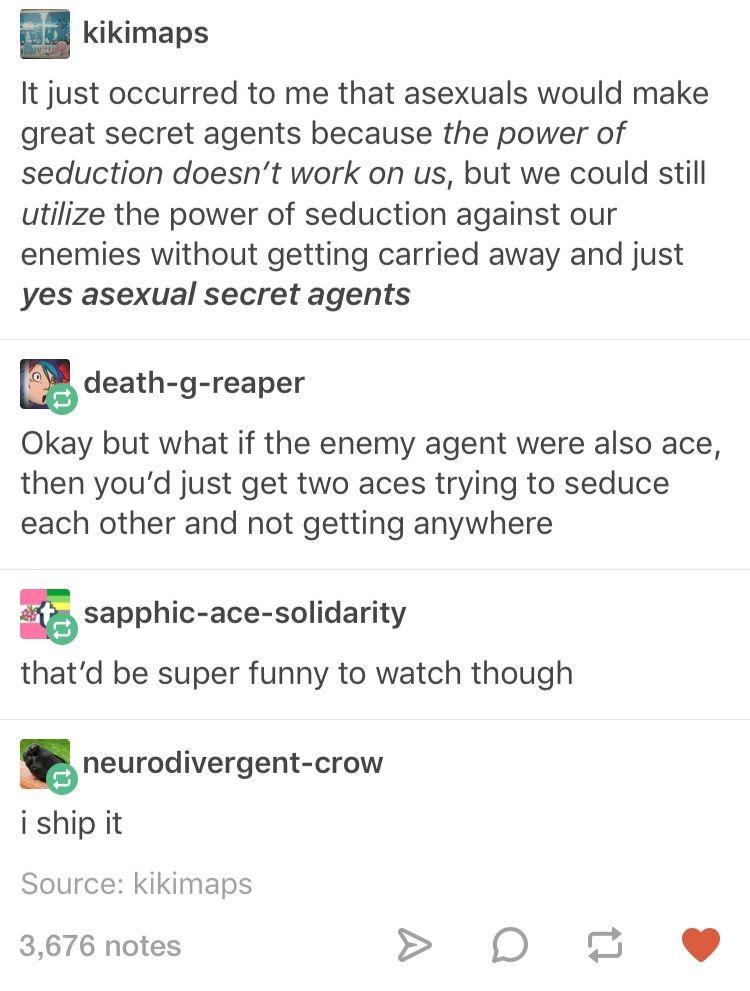 This Should Be Aro Ace But As An Aro Ace Yes Stuff Tumblr