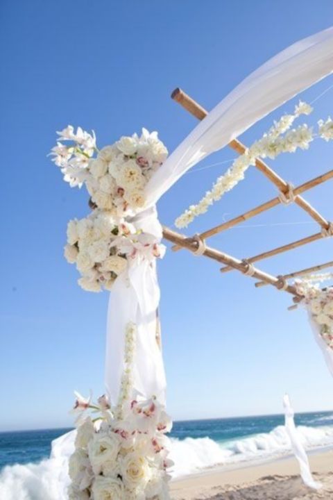beach_arch_10 Beach Wedding Arch, Beach Ceremony, Wedding Ceremony, Our Wedding, Destination Wedding, Wedding Planning, Dream Wedding, Beach Weddings, Wedding Arches