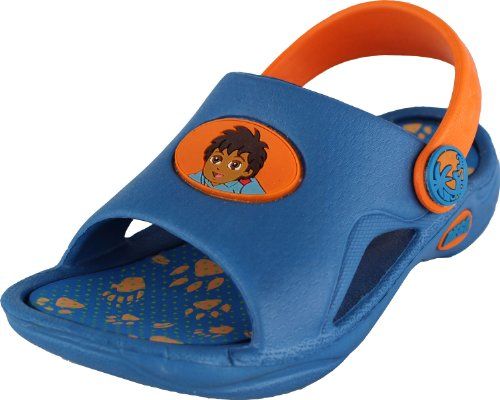 Nickelodeon Go Diego Go Blue Orange Toddler Sandals 5 6 9 10 5 6 Nickelodeon Go Diego Go Http Www Amazon Com Dp B0 Toddler Sandals Boys Shoes Boys Sandals
