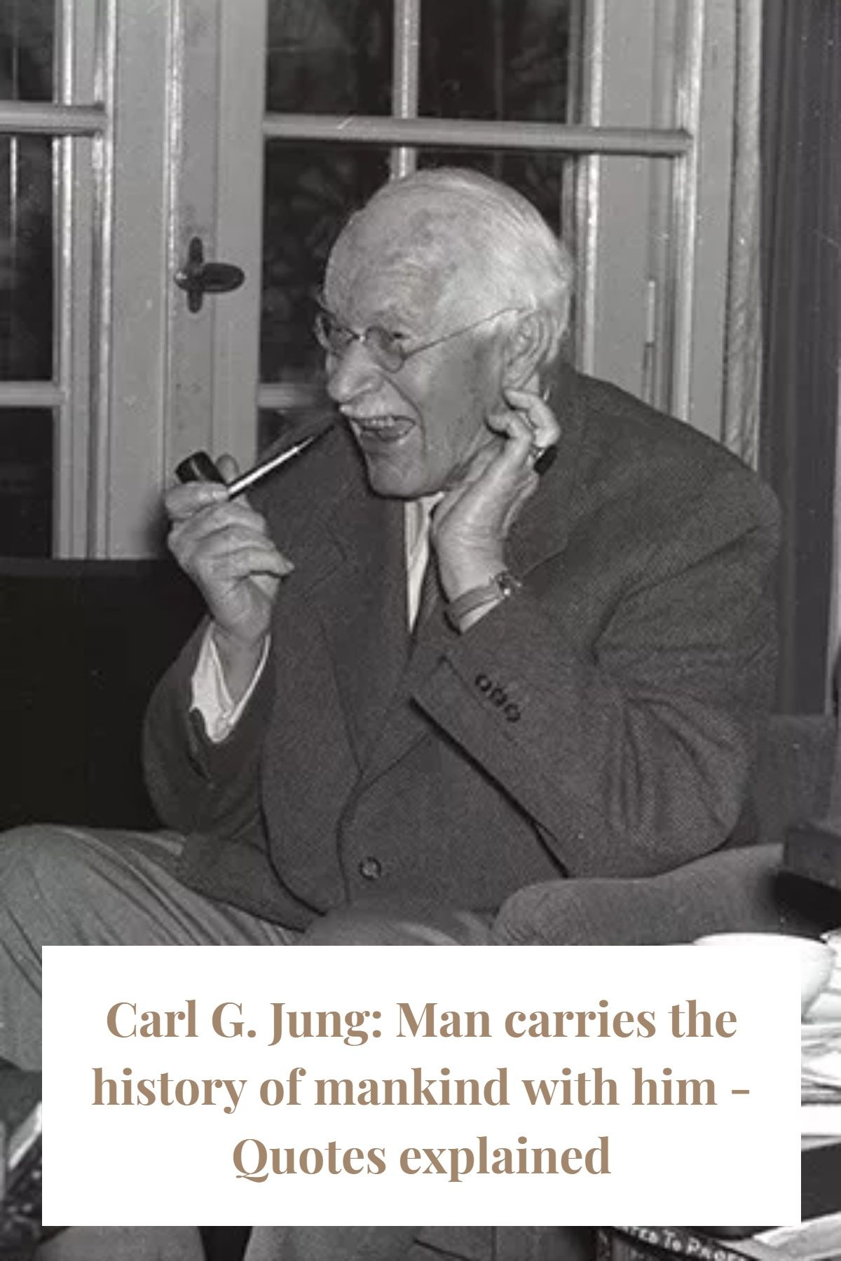 What if we carry not only our own history with us, but also that of our ancestors, which on top of that influences us in everyday life? What sounds like... Carl G Jung, Human Instincts, Early Humans, Overprotective, Famous Books, News Articles, Inspiring Quotes, Explained, Carry On