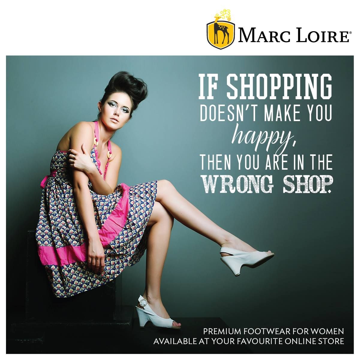 Shopping is happiness. Happiness is shopping. Say 'Yes' if you agree