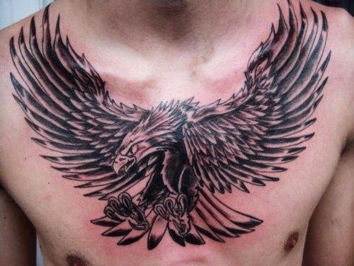 Large Phoenix Tattoo On Chest To Hip In 2017 Real Photo Pictures Images And Sketches Tatuagem Aguia Tatuagem Looks
