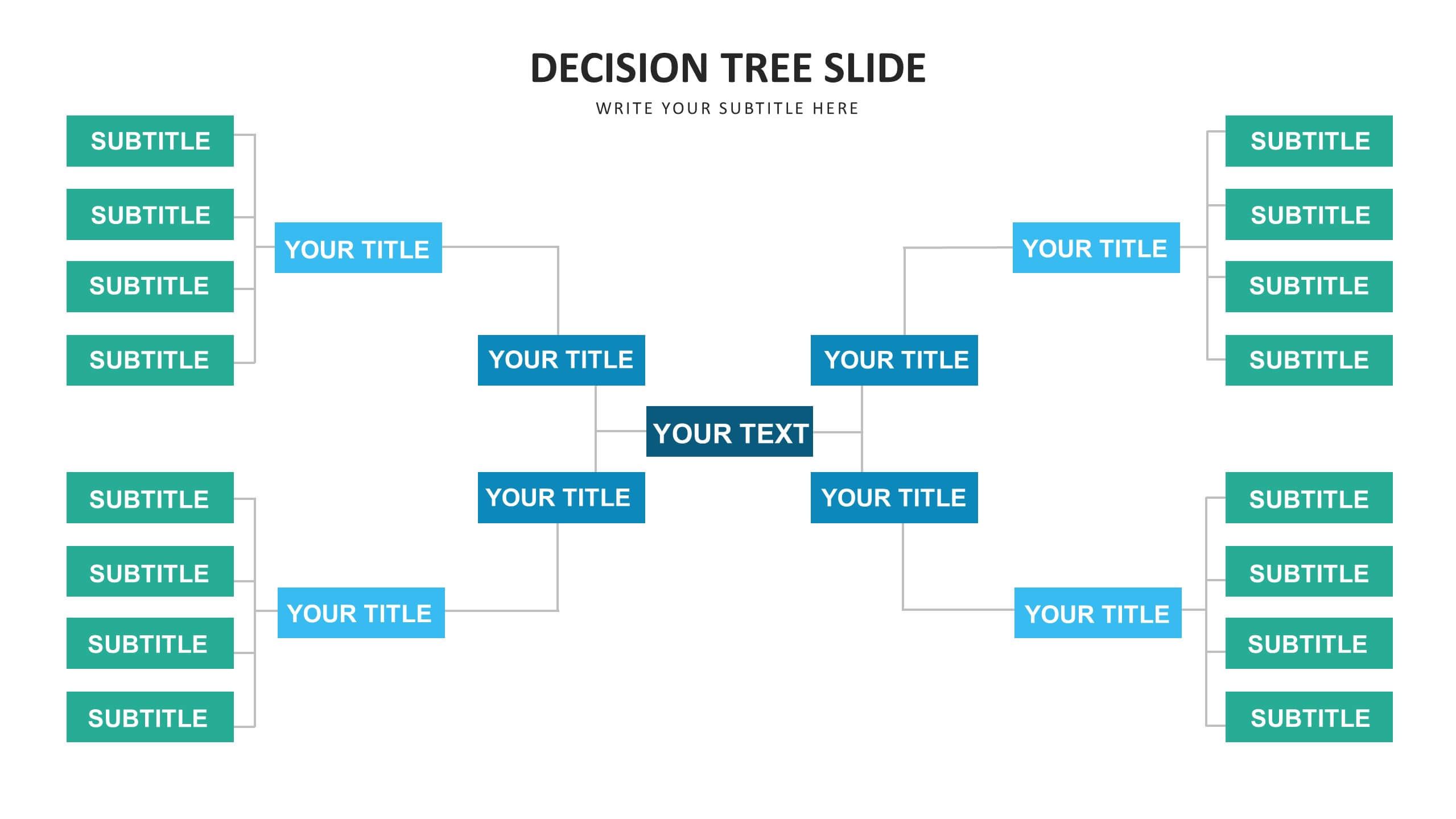 Decision Tree slide templates