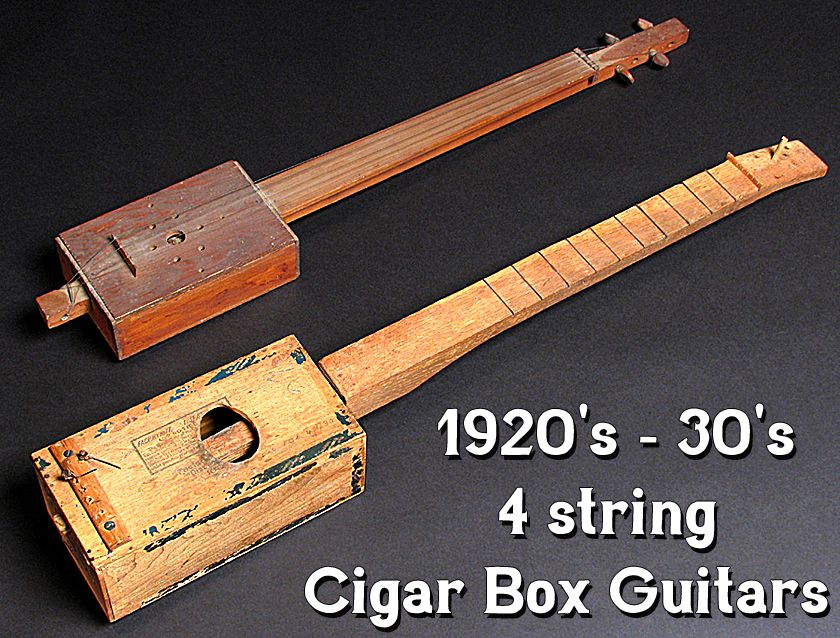23-Inch Scale Fully Fretted Bolt-On Neck for 3-String Cigar Box Guitars and more