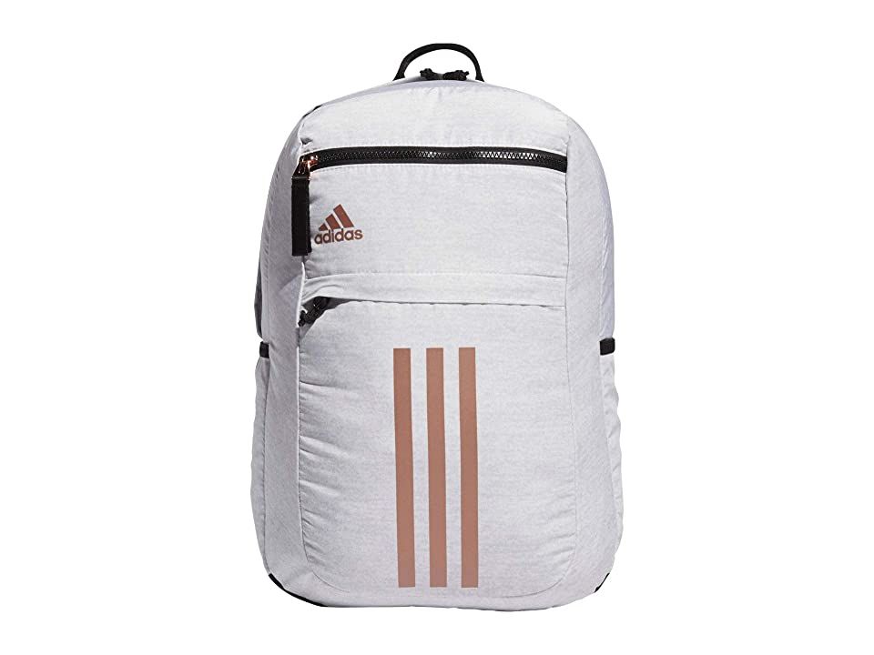 adidas League 3 Stripe Backpack Bags Jersey White/Black/Rose Gold ... adidas League 3 Stripe Backpack Bags Jersey White/Black/Rose Gold ...