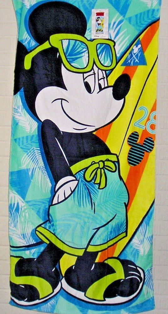 Minnie Mouse Beach Towel 28/" x 58/" Disney by Jumping Beans New