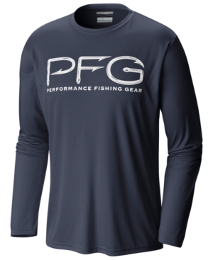 Columbia Mens Terminal Tackle PFG Hooks Long Sleeve Shirt