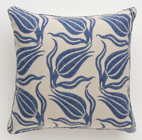 Madeline Weinrib Hot Pink Orange Mor Ikat Pillow Ikat Pillows