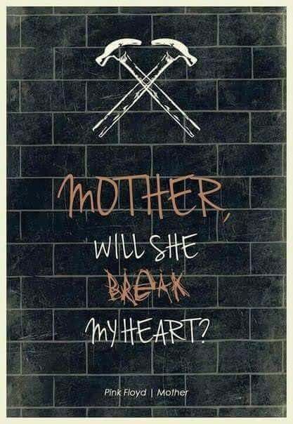 Happy Mother S Day Pink Floyd Poster Pink Floyd Mother Pink Floyd