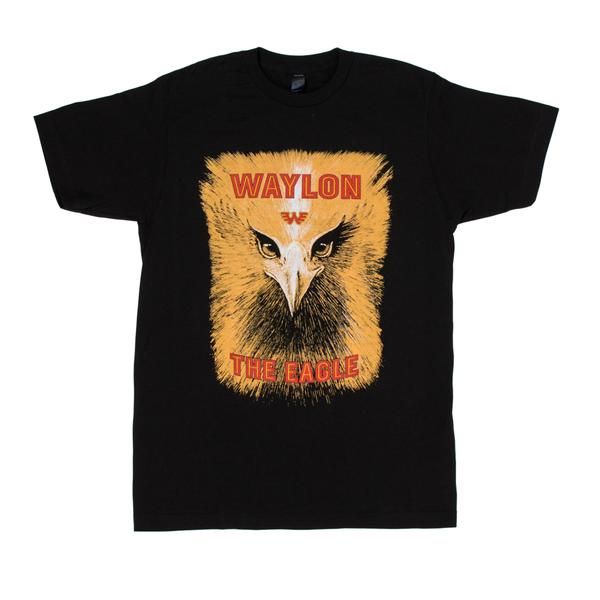 Waylon Jennings The Eagle Flying W Men's Tee | Mens tees, Men, Tees