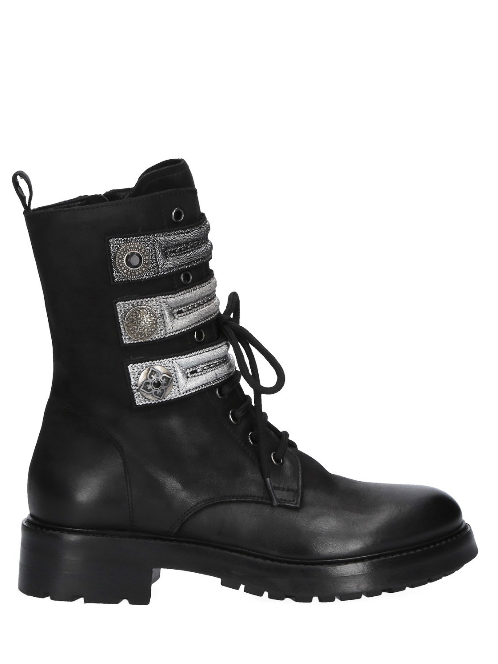 Leather Laced Ankle Boots | Skor Leather Laced Ankle Boots | Skor