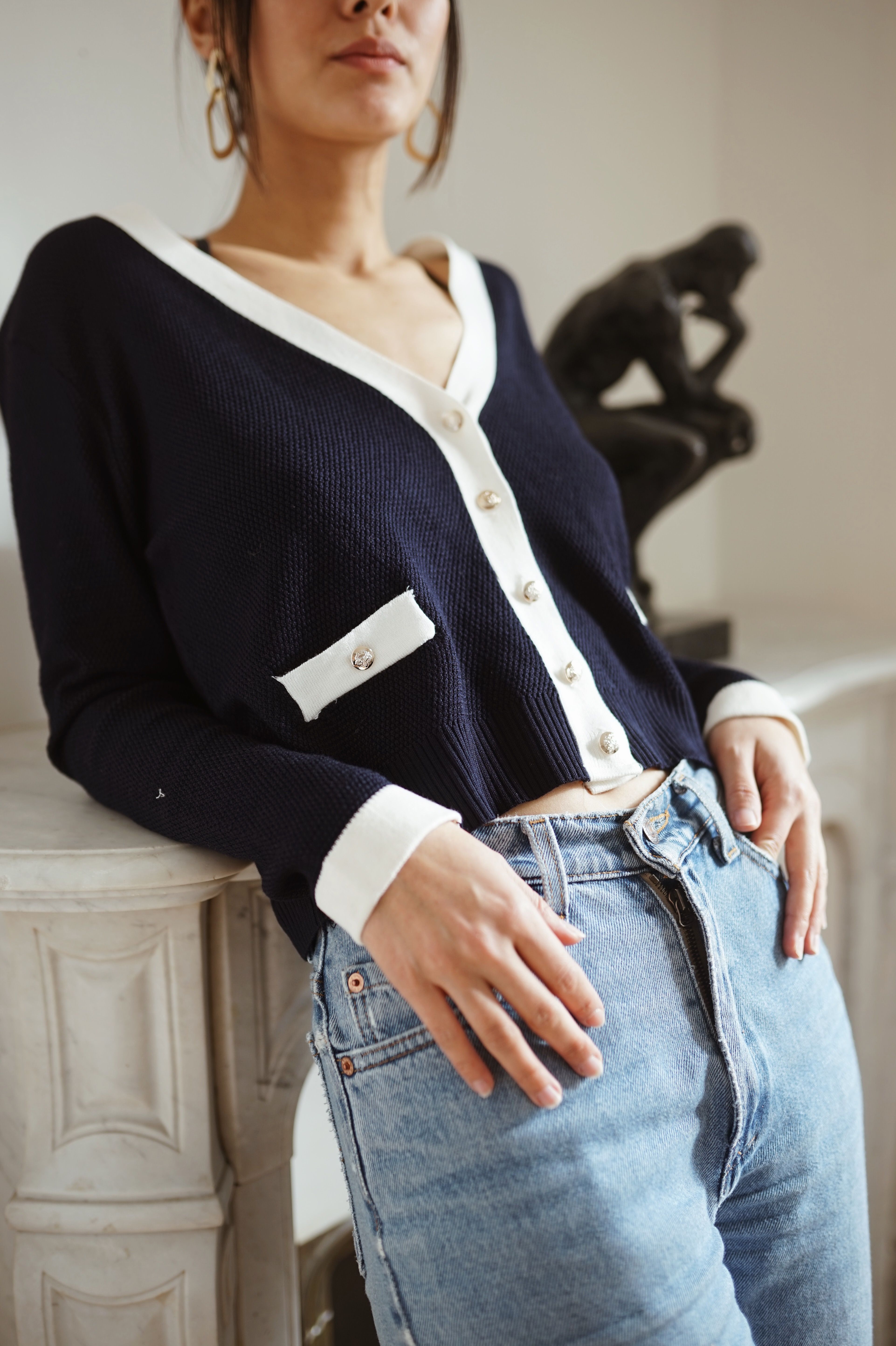 Gilet Jacke Frühling Lookbook