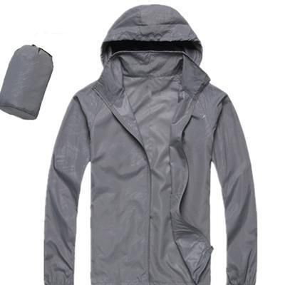 Cycling Running Raincoat Rain Jacket Skin Coat Unisex Windproof Waterproof