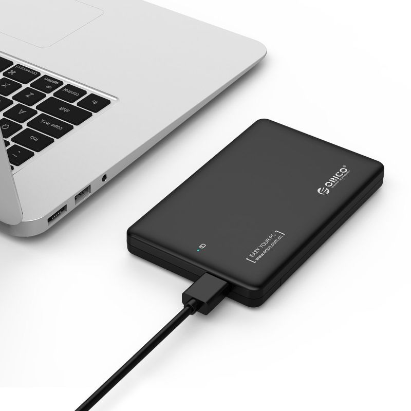 ORICO USB 3.0 External 2.5/" SATA SSD HDD Hard Drive Tool-free Enclosure Case US