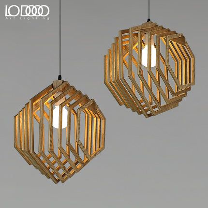 : Comprar El ikea Nordic hexagonal China Nordic geométrica creadora Comedor moderna lámpara de