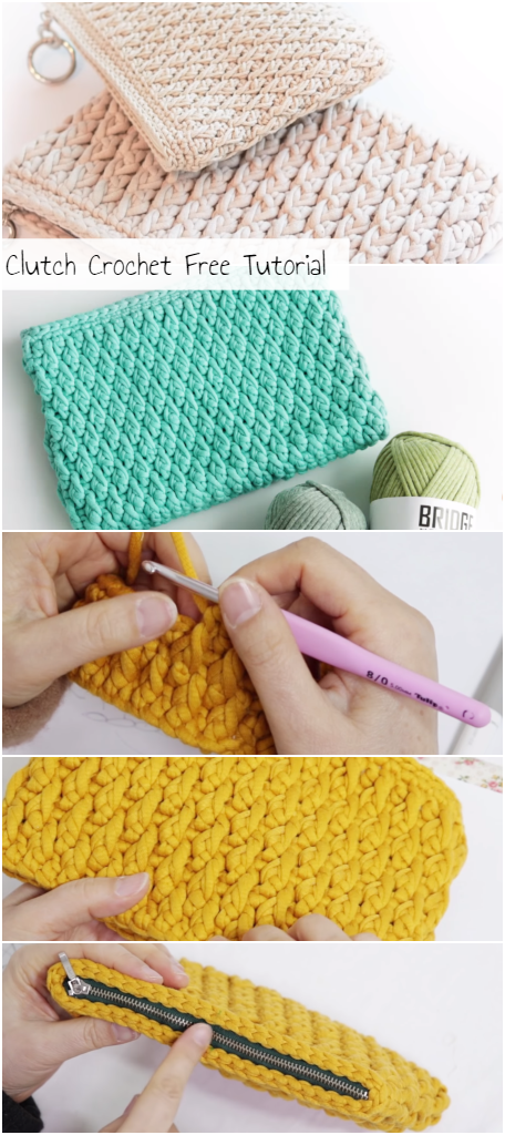 Clutch Crochet Free Tutorial - Crochetopedia