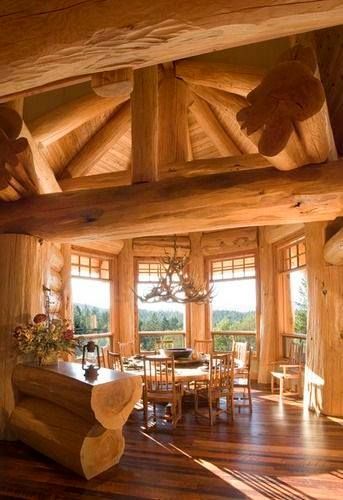 Pin by Teresa Mcgill on Rooms (With images) | Log home interiors