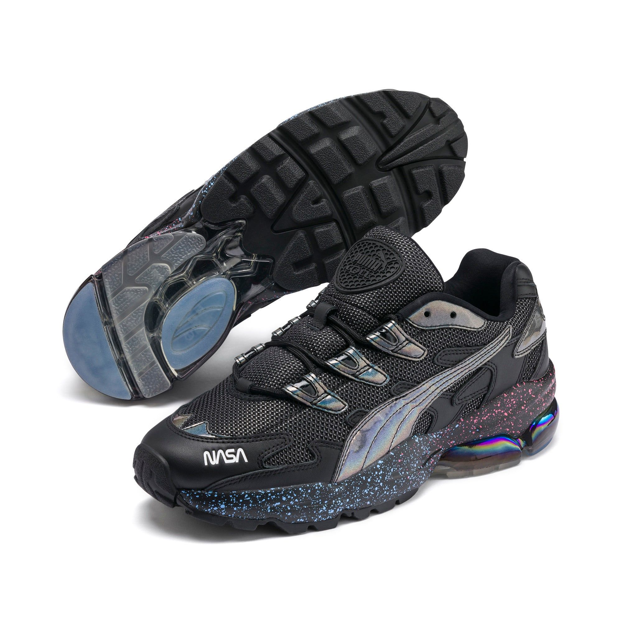 Men's PUMA Cell Alien Space Explorer Trainers in Black size ... Men's PUMA Cell Alien Space Explorer Trainers in Black size ...